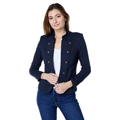 Abbildung von Tommy Hilfiger Damen Bandjacke, Sky Capt, S