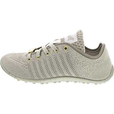 Abbildung von Leguano GO GOLD Sportlicher Schnürer, Damen, Größe: 41, Beige Textil