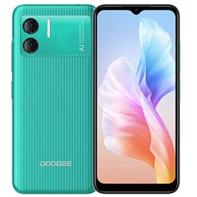 Abbildung von DOOGEE Android 12 Smartphone ohne Vertrag X98 PRO, 6,52&#039;&#039; HD+ Handy, Helio G25 Octa Core 4GB+64GB(1TB Externe SD Karte), 4200mAh Akku, 12MP DUAL Kamera, SIM,GPS Gesichts Entsperrung Grün