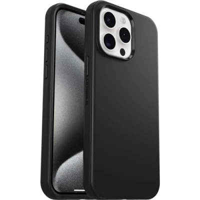 Abbildung von Otterbox Symmetry Apple iPhone 15 Pro Max Back Cover Zwart