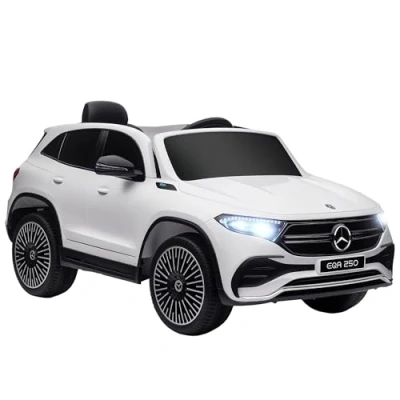 Abbildung von HOMCOM Elektro Kinderauto Elektrofahrzeuge mit Fernbedienung, MP3 Player