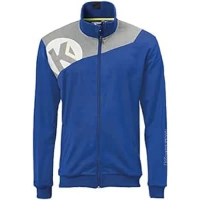 Abbildung von Kempa Herren Core 2.0 Poly Jacke, royal/Dark grau Melange, S