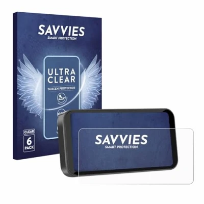 Abbildung von Savvies 6 Stück Schutzfolie für Carpuride W603 6.3&quot; Displayschutz Folie Ultra Transparent