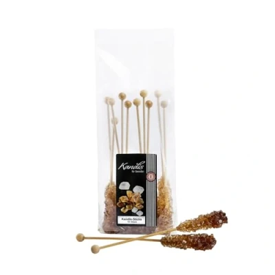 Abbildung von Schrader Kandis Sticks braun aus braunem Kandiszucker 10 Stück 172g