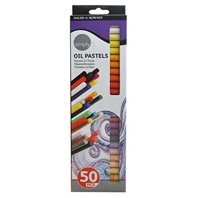 Abbildung von Daler Rowney 157500050 Simply Ölpastell, 50 Farben