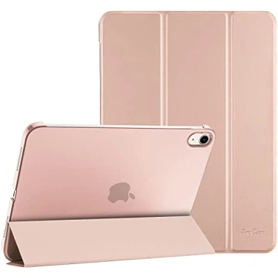 Abbildung von ProCase Hülle für 2022 10,9&quot; iPad 10. Generation 10 Case 10,9 Zoll Modell A2696 A2757, Leicht Dünn Hart Schutzhülle Smart Folio Cover Kompatibel mit Rose Gold