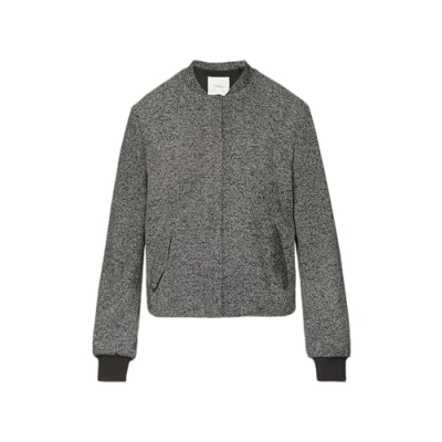 Abbildung von s.Oliver Black Label Melierter MIT KNÖPFEN Leichte Jacke, Damen, Größe: 32, Schwarz