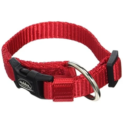 Abbildung von Nobby Halsband Classic, rot L: 13 20 cm, B: 10 mm, 1 Stück