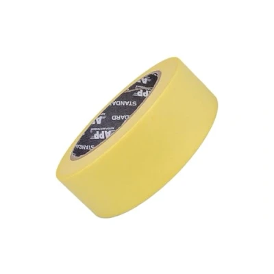 Abbildung von APP Standard 60C Malerkrepp 36 mm Vielseitiges Kreppband für Malerarbeiten, lösungsmittelfrei Rückstandslos entfernbar Abklebeband temperaturbeständig bis 45 m x