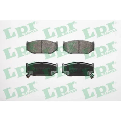 Abbildung von LPR 05P1594 Bremsbelagsatz SUZUKI: SWIFT 4, 3