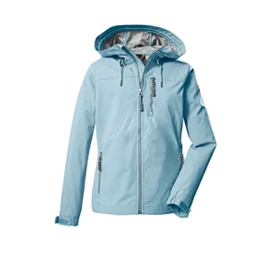 Abbildung von G.I.G.A. DX Damen Softshelljacke/Outdoorjacke mit Kapuze GS 97 WMN SFTSHLL JCKT, 36, hellblau, 38392 000