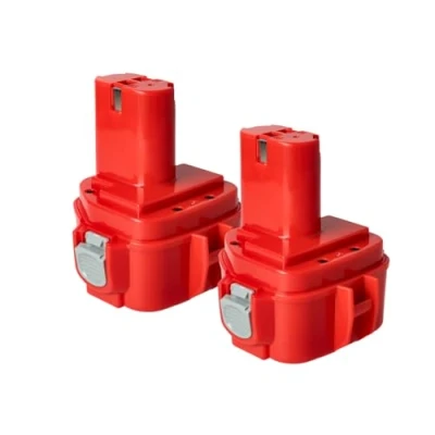 Abbildung von vhbw 2X Akku Ersatz für Makita 1220, 1222, 1233, 1234, 1235, 1235F, 1250, 192536 4, 192597 4 Elektrowerkzeug (1500mAh NiMH 12V)