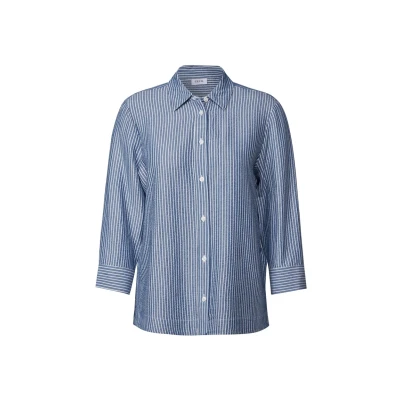 Abbildung von Cecil Hemdbluse, Damen, Größe: Medium, Blau