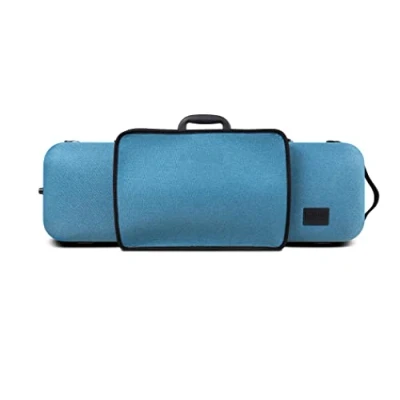 Abbildung von Violinkoffer BIO A 4/4 mit Notentasche, Seitengriff, verstellbare Halsauflage Farbe: blau