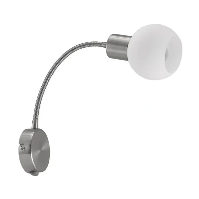 Abbildung von Lindby Lioma Wandleuchte mit Flexarm, nickel