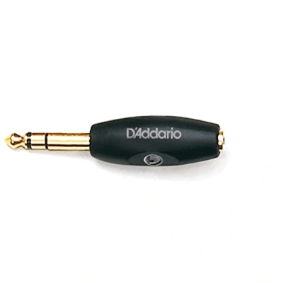 Abbildung von Planet Waves PW P047E Single Adapter Klinke Male, Stereo Miniklinke Female, Schwarz