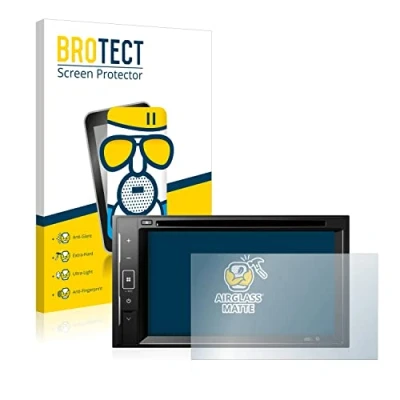 Abbildung von BROTECT Entspiegelungs Schutzglas für Pioneer AVH A240DAB Schutz Folie Panzerfolie Glas Matt [Extrem Kratzfest 9H, Anti Reflex, Fingerprint]