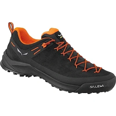 Abbildung von Salewa MS Wildfire Hikingschuh, Herren, Größe: 42.5, Black/fluo orange Schuhe