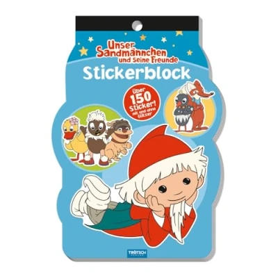 Abbildung von Trötsch Sandmann Stickerblock: Stickerblock Stickerbuch Beschäftigungsblock