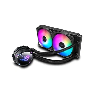 Abbildung von ASUS ROG Strix LC II 240 ARGB Prozessor All in One Flüssigkeitskühler 12 cm Schwarz