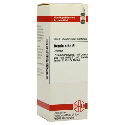 Abbildung von Betula ALBA Urtinktur 20 ml