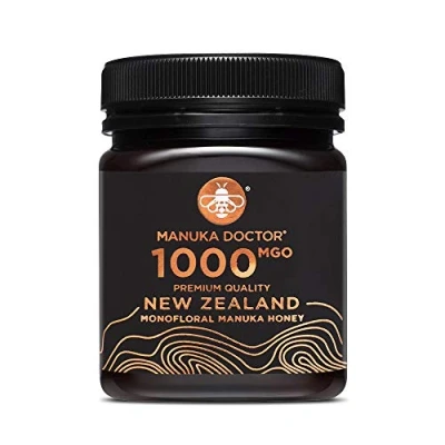 Abbildung von Manuka Doctor Honig 1000 MGO Original aus Neuseeland mit Methylglyoxal 250 g