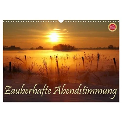 Abbildung von Zauberhafte Abendstimmung (Wandkalender 2025 DIN A3 quer), CALVENDO Monatskalender