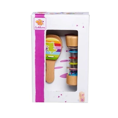 Abbildung von Eichhorn Spielzeug Musikinstrument Musikset Rassel, (Set, 2 tlg)