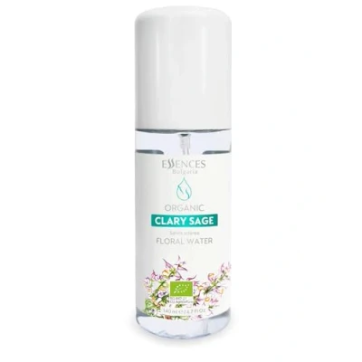 Abbildung von Essences Bulgaria Bio Muskatellersalbeiwasser 140ml Beruhigend und pflegend Entzündete, empfindliche gereizte Haut Trockenes strapaziertes Haar Alkoholfrei Vegan Tierversuchsfrei
