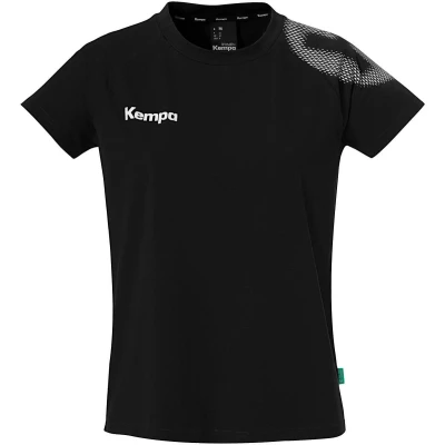 Abbildung von Kempa Core 26 T Shirt Women Damen Mädchen Handball Sport Funktions Trikot für Erwachsene und Kinder,Schwarz,XL