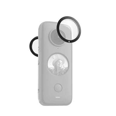 Abbildung von Insta360 CINX2CB/E ONE X2 Objektivschutz zusätzlicher Schutz für Ihre Gläser, Schwarz