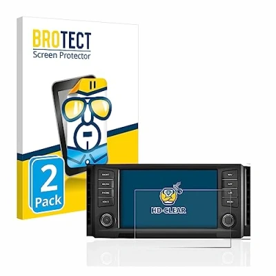 Abbildung von BROTECT (2 Stück Schutzfolie für Seat Leon 5F 2018 Media System Plus 2016 8&quot; Displayschutz Folie Ultra Klar