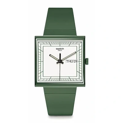 Abbildung von Swatch WHAT IF Unisex Uhr, Größe: One Size, Green