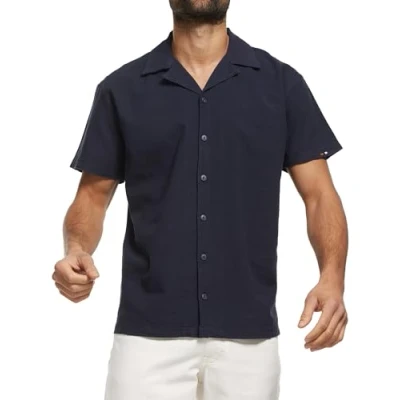 Abbildung von Indicode Jeans Kurzarm Rycroft Hemd, Herren, Größe: XXL, Navy