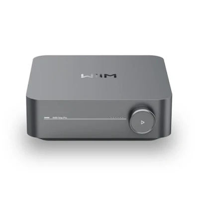 Abbildung von WiiM Amp Pro: Multiroom Streaming Verstärker Kompatibel mit Google Cast, Alexa HDMI, Sprachsteuerung von Spotify, Amazon Music, Tidal &amp; mehr Dark Gray