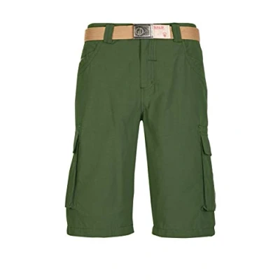 Abbildung von G.I.G.A. DX Herren Glenn Casual Bermudas Mit Gürtel, laubgrün, 46