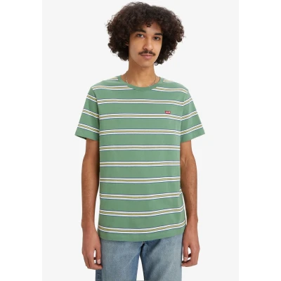 Abbildung von Levi&#039;s Original TEE Tshirt print, Herren, Größe: Small, Myrtle