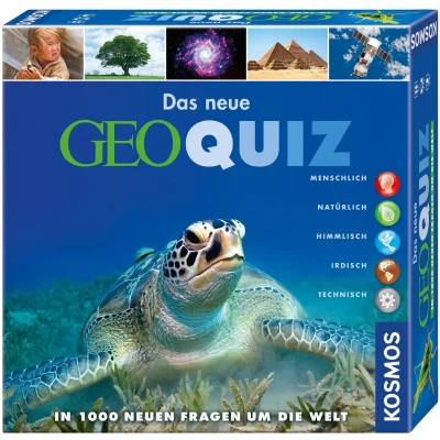 Abbildung von KOSMOS Das neue GEO Quiz 1000 Fragen um die Welt