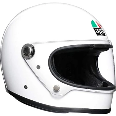 Abbildung von AGV X3000 ECE 22 05 Solid Motorrad Integralhelm Legends, Vintage Retro, Weiß, XS