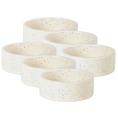 Abbildung von Broste Copenhagen NORDIC VANILLA Schale 8cm Set6