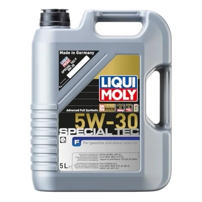 Abbildung von Liqui Moly Special Tec F 5W 30 5l Motoröl 2326 FORD: Focus C Max, Max 2, Transit Mk6 Pritsche/Fahrgestell, HONDA: CIVIC 8 Hatchback, 9, CR Z