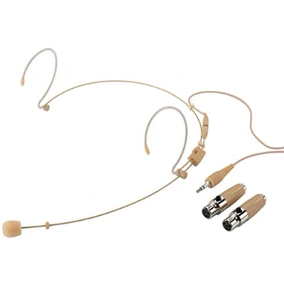 Abbildung von MONACOR HSE 152A/SK Headset Mikrofon, Beige, 235170