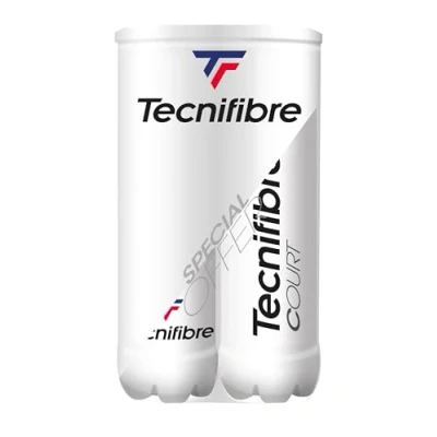 Abbildung von Tecnifibre Balles de Tennis Court Tennisbälle, gelb, one Size