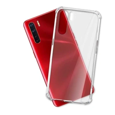 Abbildung von mtb more energy® Case Soft Armor kompatibel mit Oppo A91 (6.4&#039;&#039;) Anti Shock Verstärkung 1,5mm TPU Schutz Hülle Cover Tasche Handyhülle