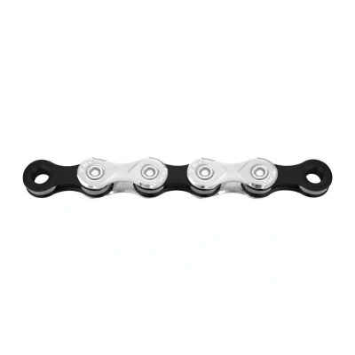 Abbildung von KMC Kette X10 silber/schwarz 1/2 X 11/128Z 122 Glieder