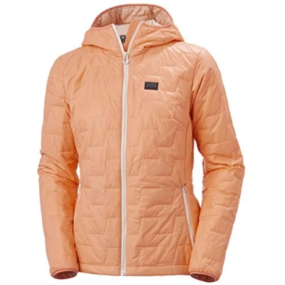 Abbildung von Helly Hansen Damen Lifaloft Hooded Insulator Jacke, Melon, XL