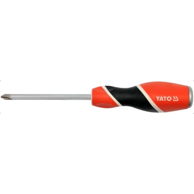Abbildung von YATO YT 25995 Schraubendreher PH3 150 matt verchromt