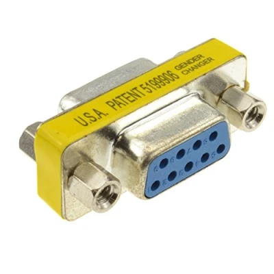 Abbildung von kenable Gender Changer 9 Polig Weiblich Zum Seriell Kupplung RS232 Adapter [9 pin]