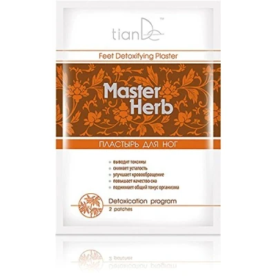Abbildung von TianDe Cosmetics Foot Patch, 41314 TIANDE, 2 Stück, Detox Entgiftungspatch, Geheimnis der Leichtigkeit, verbessert die Durchblutung Haut, entfernt Giftstoffe.