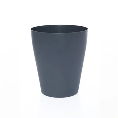 Abbildung von Sinoba Papierkorb rund moderner Mülleimer Papiereimer 788789, aus Kunststoff ideal für Kinderzimmer Küche Büro, 12 Liter Höhe 26,5cm